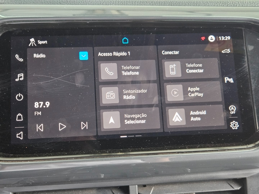 volkswagen t-cross 1.4 250 tsi total flex highline automatico