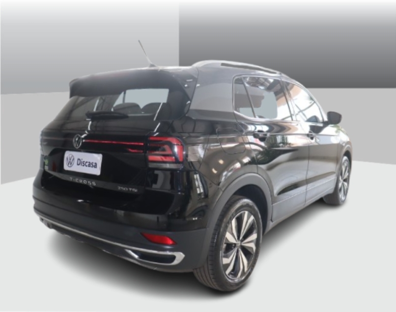 volkswagen t-cross 1.4 250 tsi total flex highline automatico