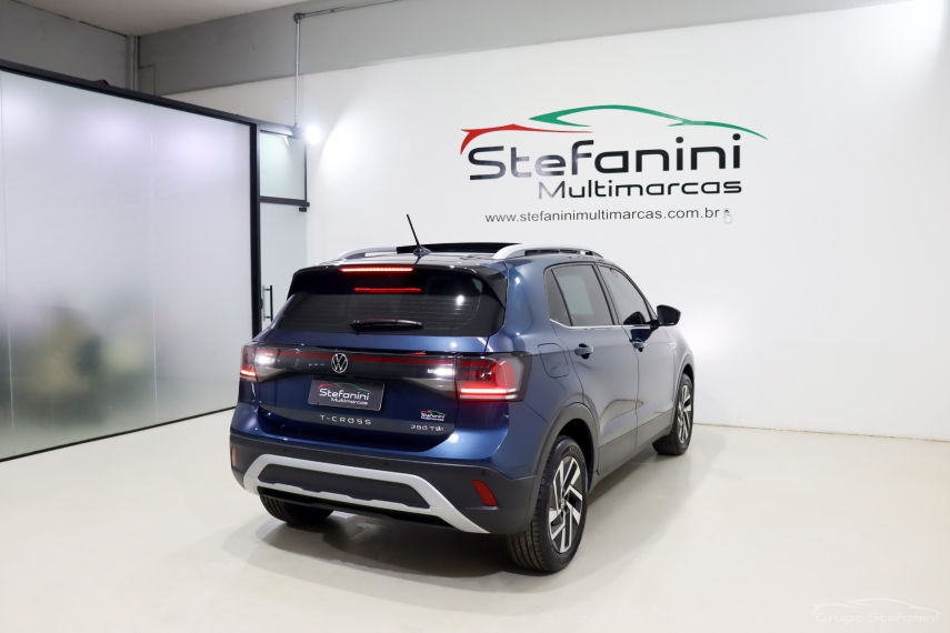 volkswagen t-cross 1.4 250 tsi total flex highline automatico 4p 2025