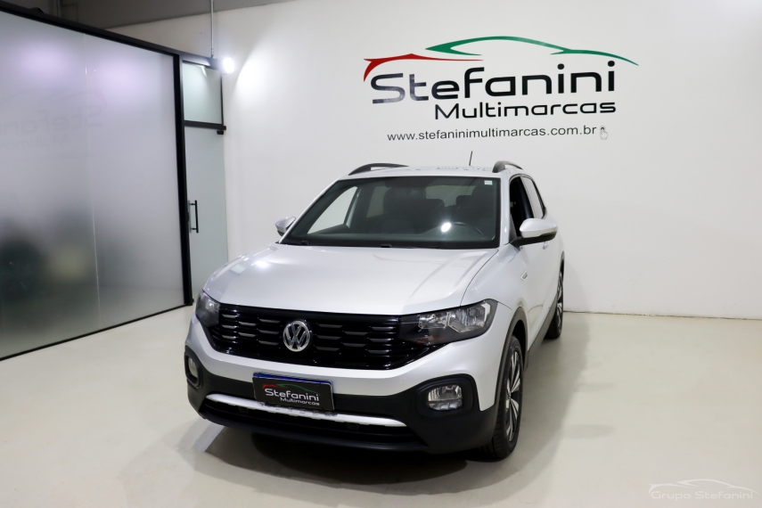 volkswagen t-cross 1.0 200 tsi total flex comfortline automatico 4p 2021