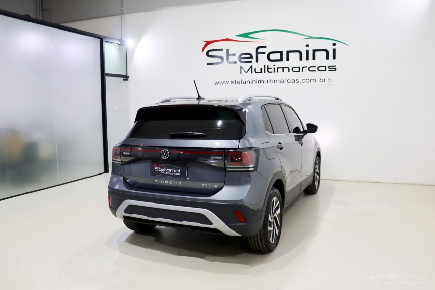 volkswagen t-cross 1.4 250 tsi total flex highline automatico 4p 2025
