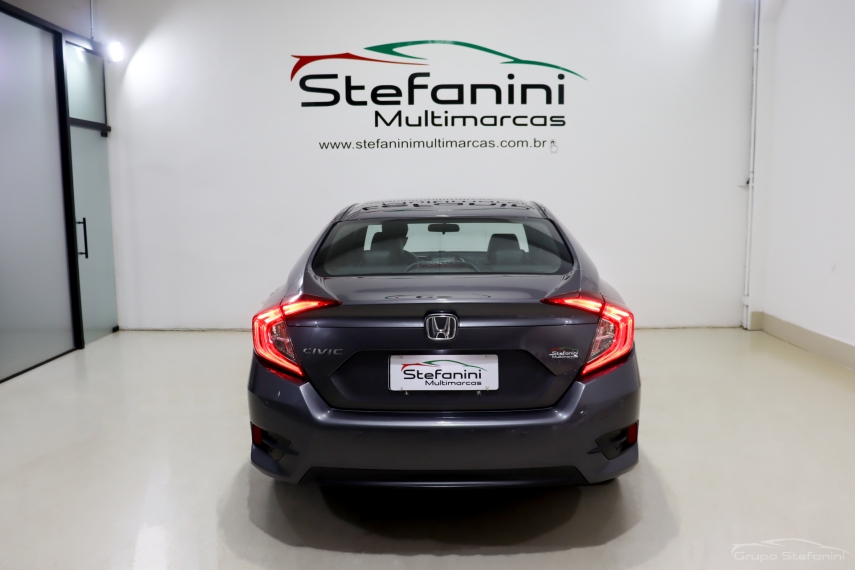 honda civic 2.0 16v flexone exl 4p cvt flex automatico 2018