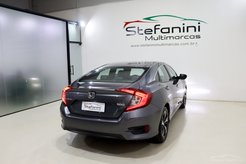 honda civic 2.0 16v flexone exl 4p cvt flex automatico 2018