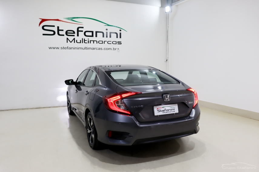 honda civic 2.0 16v flexone exl 4p cvt flex automatico 2018