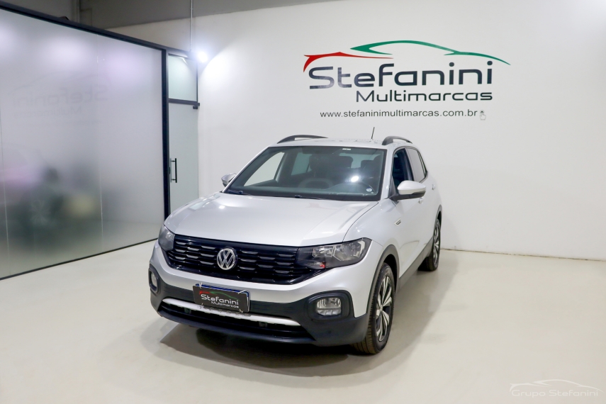 volkswagen t-cross 1.0 200 tsi total flex comfortline automatico 4p 2021