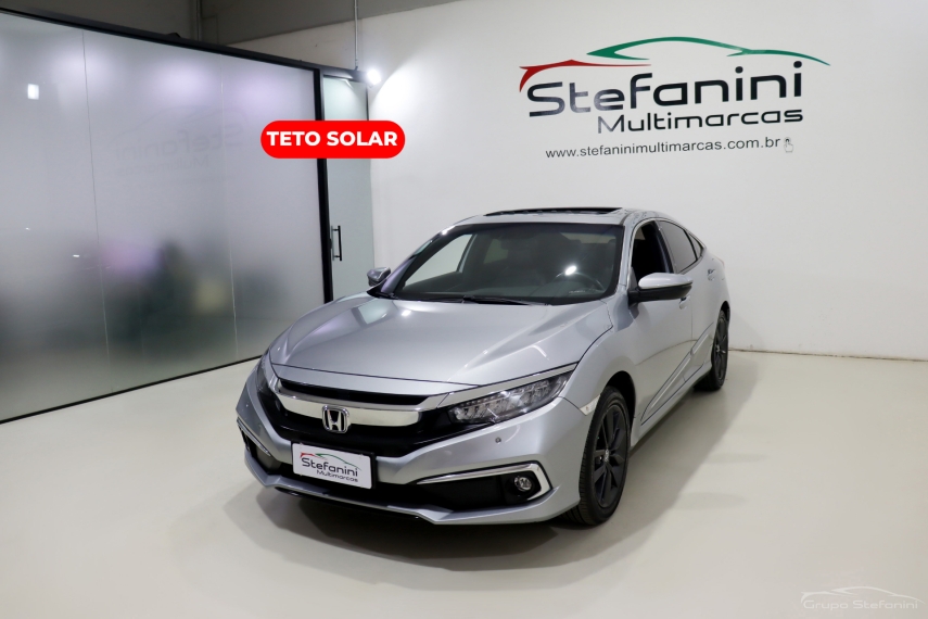 honda civic 1.5 16v turbo gasolina touring 4p cvt automatico 2021