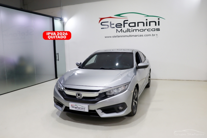 honda civic 2.0 16v flexone exl 4p cvt flex automatico 2017