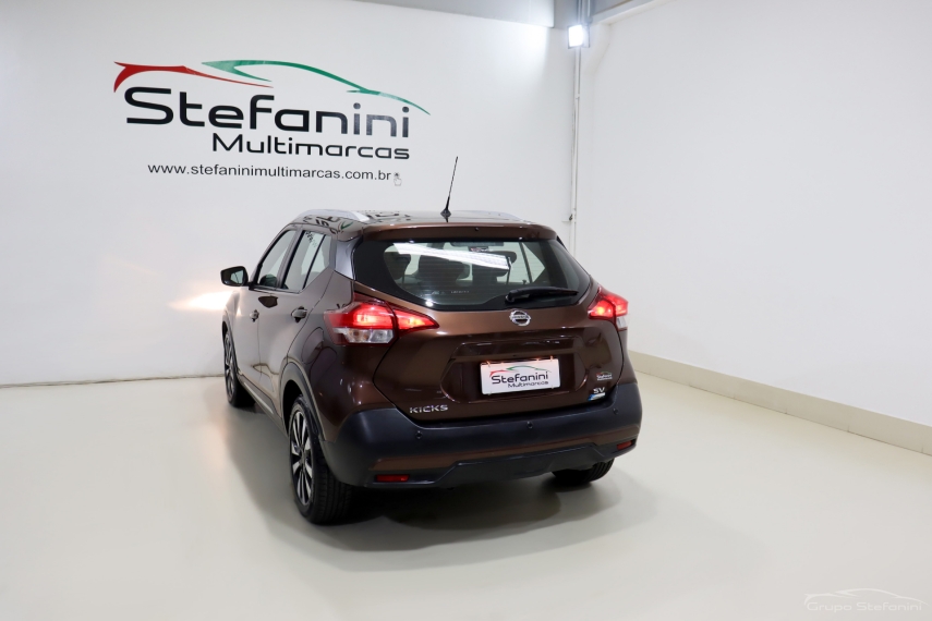 nissan kicks 1.6 16v flexstart sv 4p xtronic flex automatico 201812