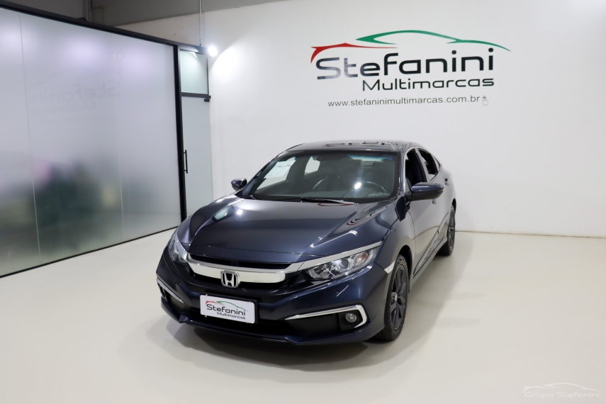 honda civic 2.0 16v flexone exl 4p cvt flex automatico 2020