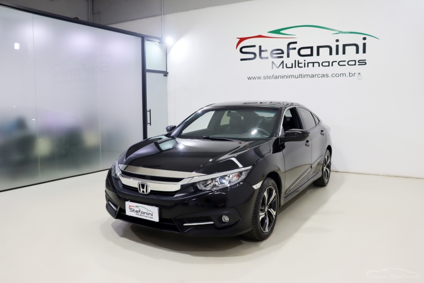 honda civic 2.0 16v flexone exl 4p cvt flex automatico 2018