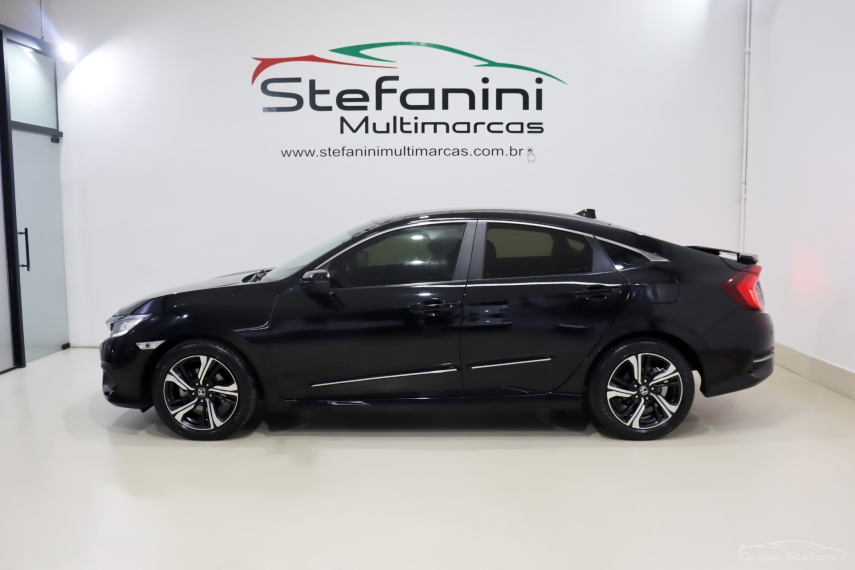 honda civic 2.0 16v flexone exl 4p cvt flex automatico 20189