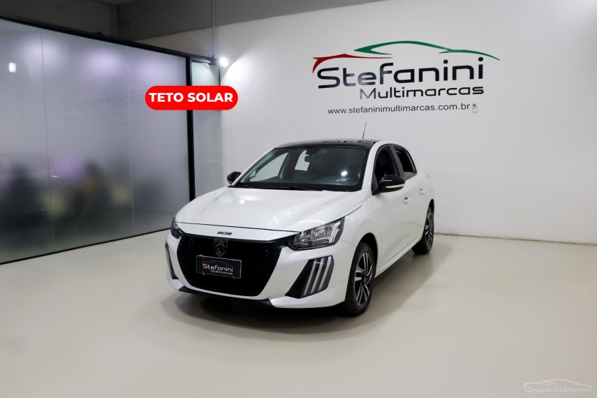 peugeot 208 1.0 turbo 200 flex allure cvt 4p automatico 2025