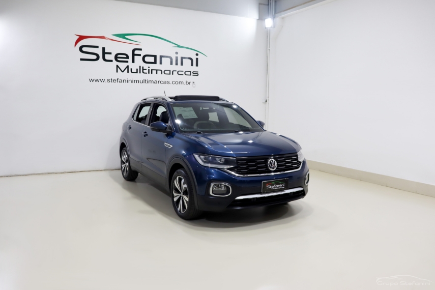 volkswagen t-cross 1.4 250 tsi total flex highline automatico 4p 20212