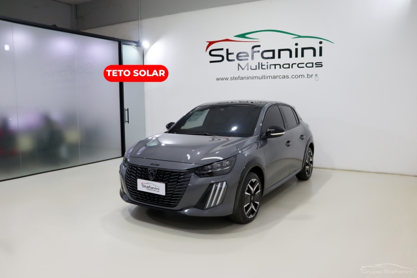 peugeot 208 1.0 turbo 200 flex gt cvt 4p automatico 2025
