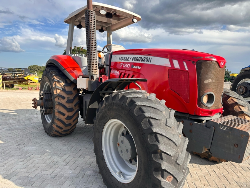 massey ferguson trator 7180 diesel automatico 2015
