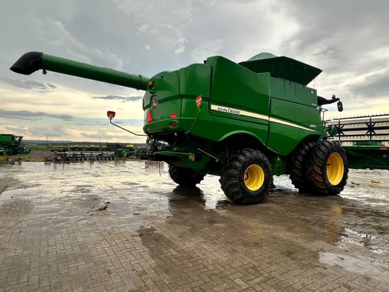 john deere colheitadeira s670 ano 2018 diesel 1p automatico5