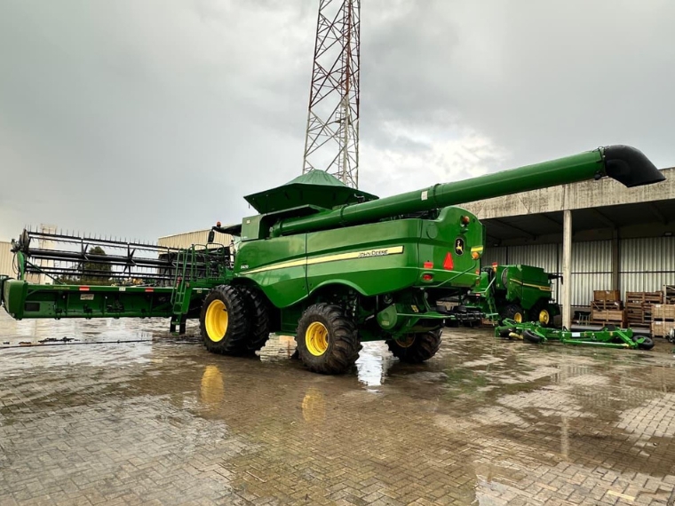 john deere colheitadeira s670 ano 2018 diesel 1p automatico12