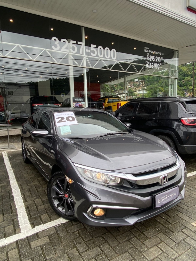 honda civic 2.0 16v flexone exl 4p cvt flex automatico 2020
