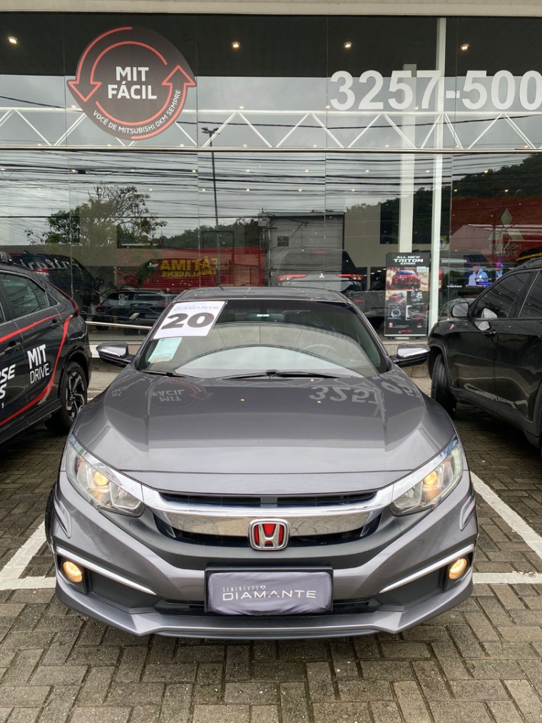 honda civic 2.0 16v flexone exl 4p cvt flex automatico 20203