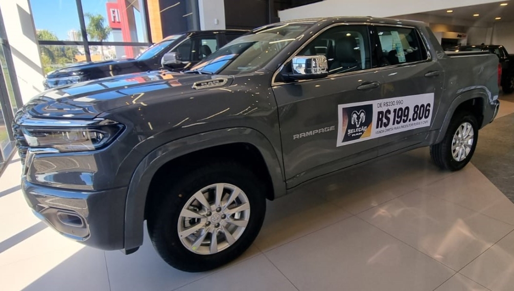 ram rampage 2.2 turbo diesel big horn 4x4 automatico 4p 20270
