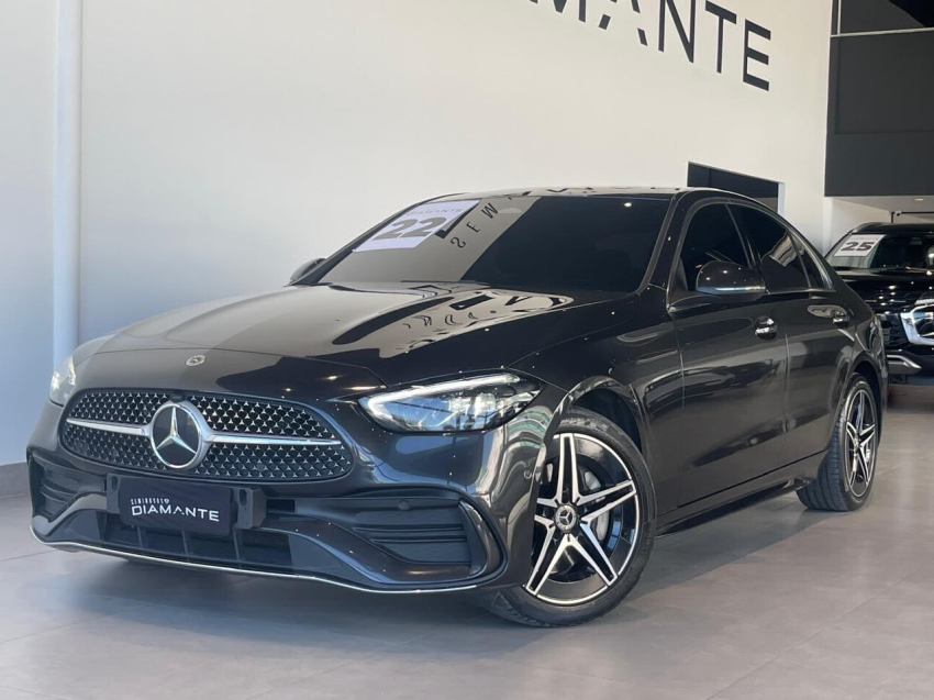 mercedes-benz c 200 1.5 eq boost hibrido amg line 9g-tronic gasolina 4p automatico 20221