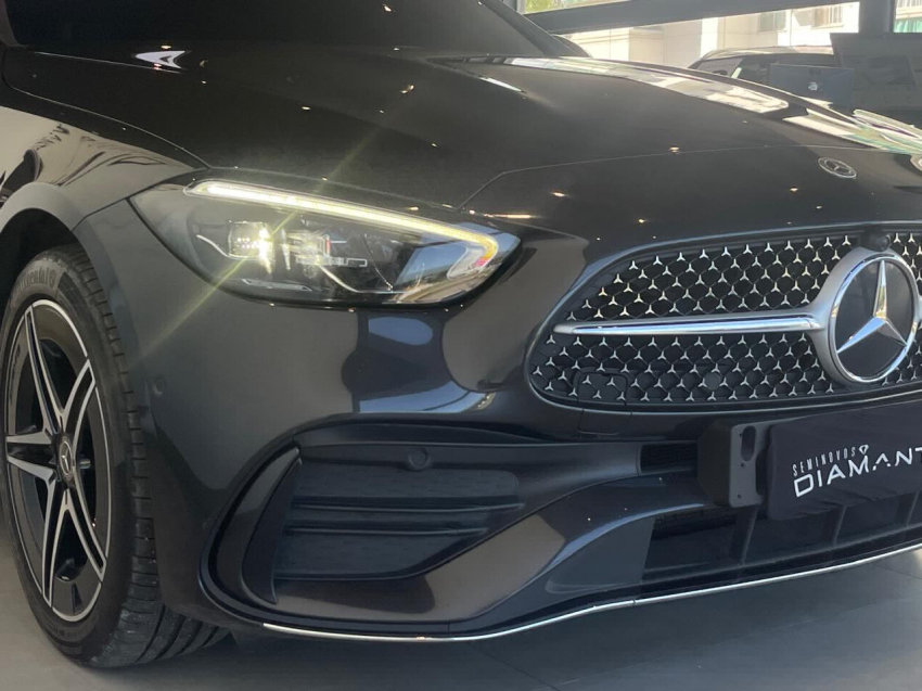 mercedes-benz c 200 1.5 eq boost hibrido amg line 9g-tronic gasolina 4p automatico 20224