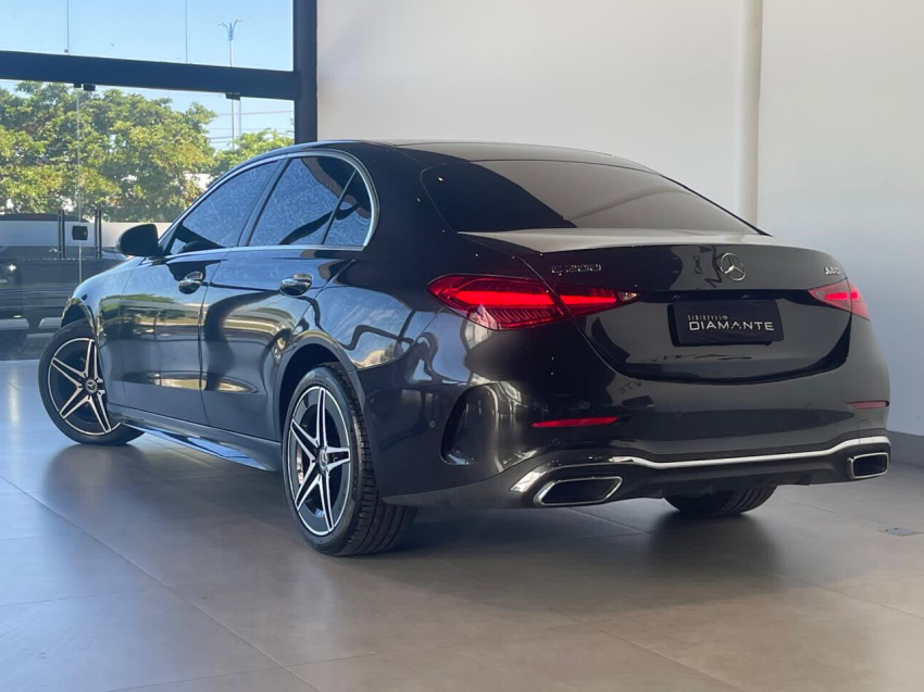 mercedes-benz c 200 1.5 eq boost hibrido amg line 9g-tronic gasolina 4p automatico 20222