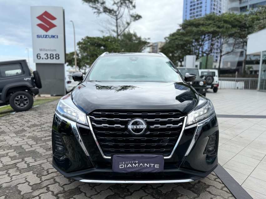 nissan kicks 1.6 16v flexstart exclusive xtronic flex 4p automatico 2024