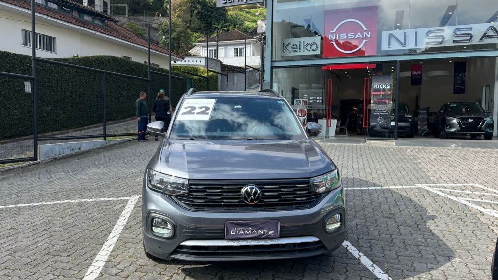 volkswagen t-cross 1.0 200 tsi total flex comfortline automatico 4p 2022