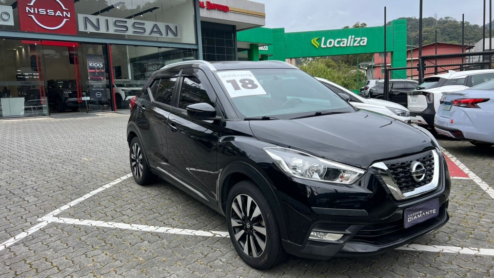 nissan kicks 1.6 16v flexstart sv 4p xtronic flex 5p automatico 2018