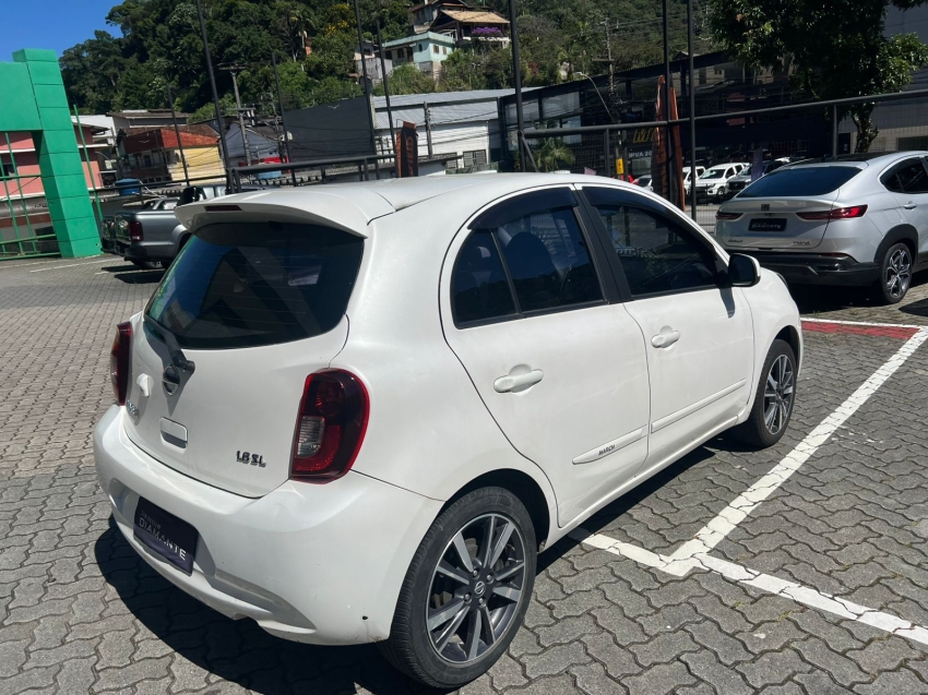 nissan march 1.6 sl 16v flexstart 4p xtronic flex 5p automatico 20204