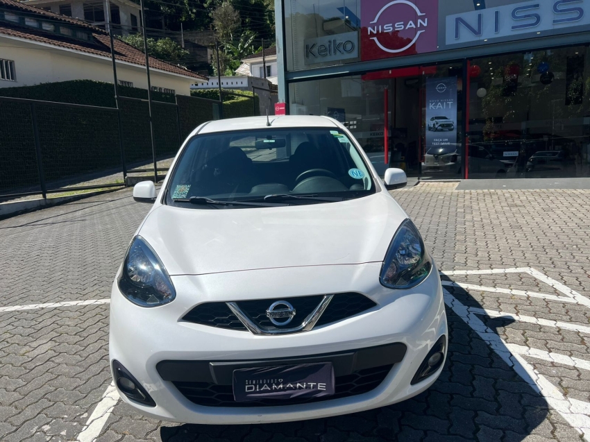 nissan march 1.6 sl 16v flexstart 4p xtronic flex 5p automatico 20203