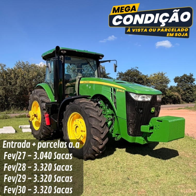 trator john deere 8345r 2017 *0323*