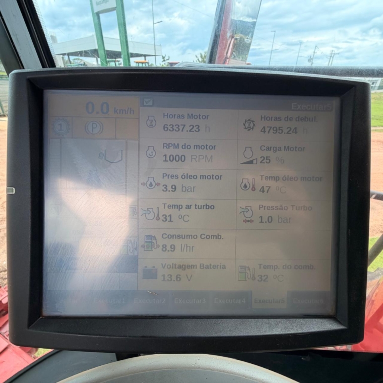 colheitadeira case 8120 35 pes draper 20138