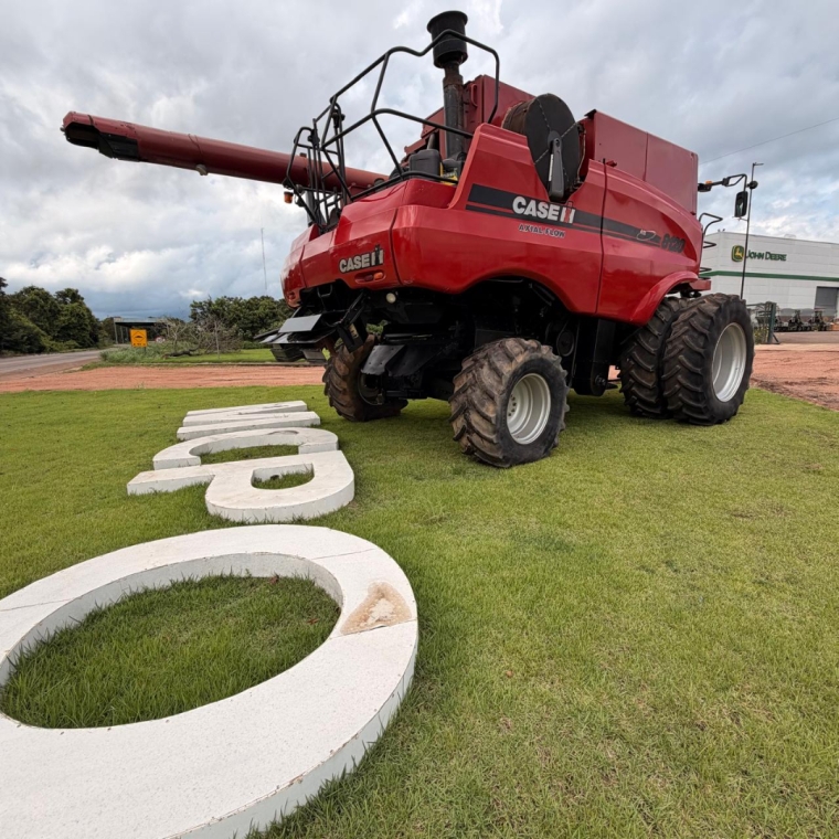 colheitadeira case 8120 35 pes draper 20134