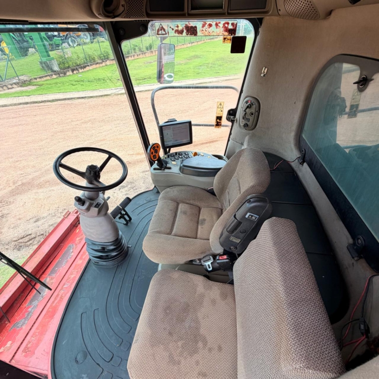 colheitadeira case 8120 35 pes draper 20137