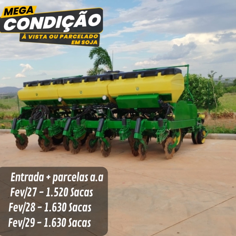 plantadeira  john deere 2122 2016 .