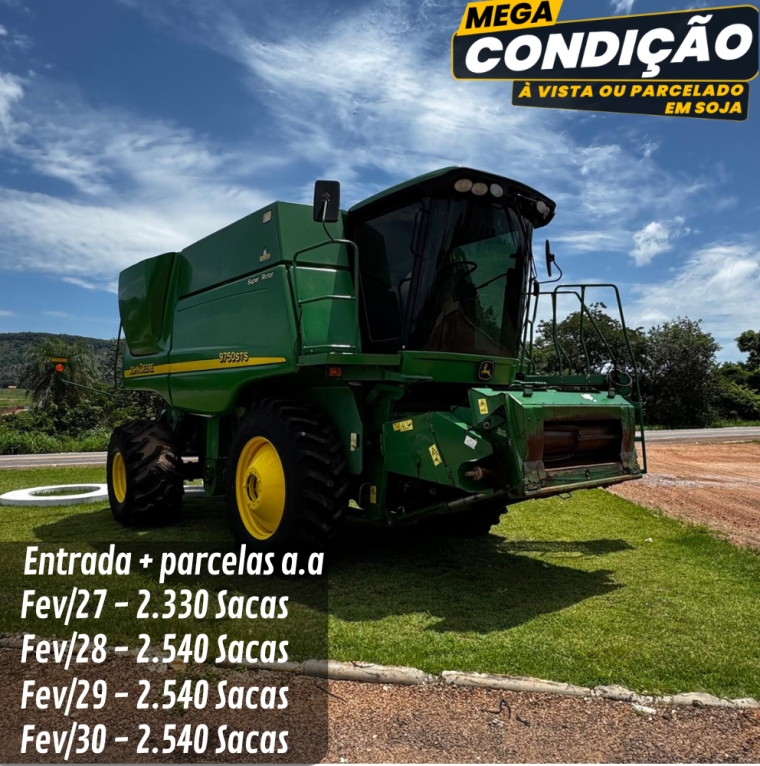 colheitadeira  john deere sts 9750 2010 *0445*