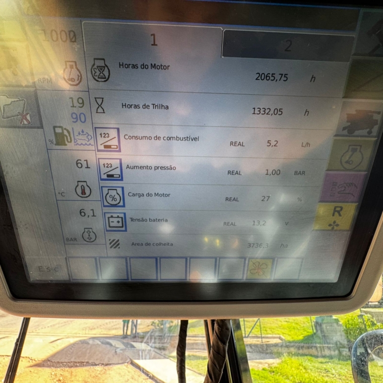 massey ferguson colheitadeira 9695 *5585* diesel 1p semiautomatico 2017