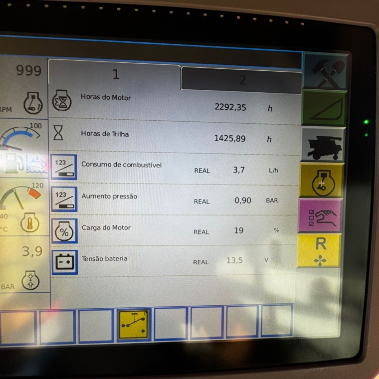 massey ferguson colheitadeira 9695 *0347* diesel 1p semiautomatico 2019
