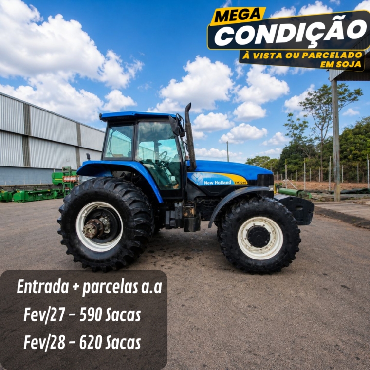 trator new holland tm 7040  2011 *5735*