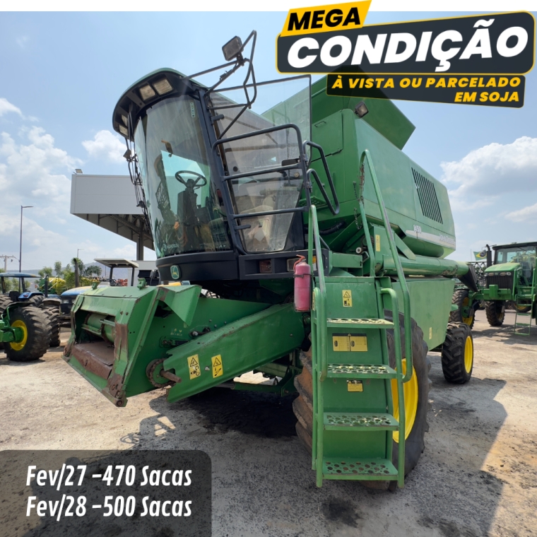 colheitadeira john deere 1450 2002
