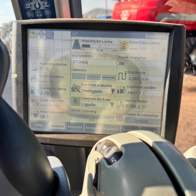new holland trator t8 385 *1608* diesel 1p semiautomatico 2012