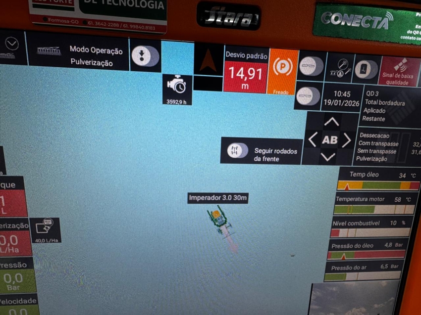 pulverizador  stara imperador 3.0 2021 *0778*7