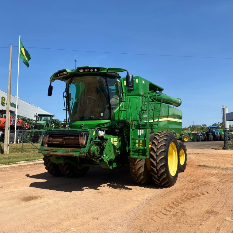 john deere colheitadeira s670 *0038* diesel 1p semiautomatico 2014