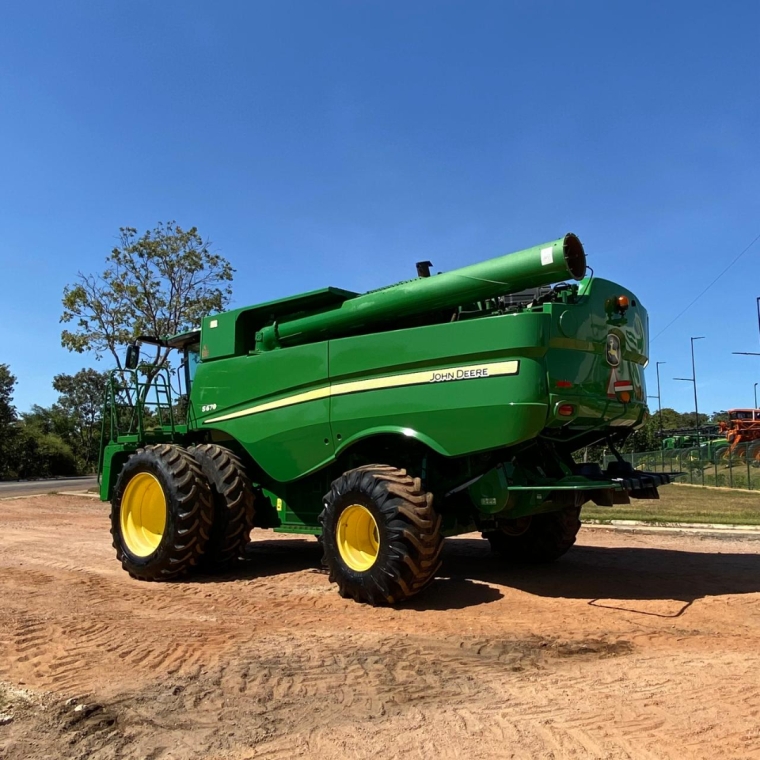 john deere colheitadeira s670 *0038* diesel 1p semiautomatico 2014