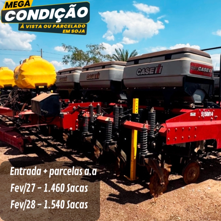 plantadeiras case pc 3040 30l 50cm vacuo mecanica 2021  *3294*