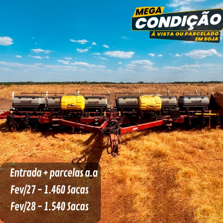 plantadeiras  case pc 3040 30l 50cm vacuo mecanica 2019 *2009*
