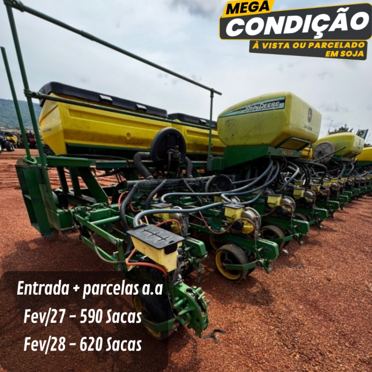 plantadeira john deere 2122 22 linhas com tx 2014 *0681*