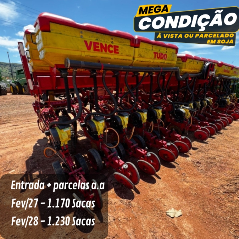 plantadeira  vence tudo tiger flex 17300 17 linhas 2019 *074*